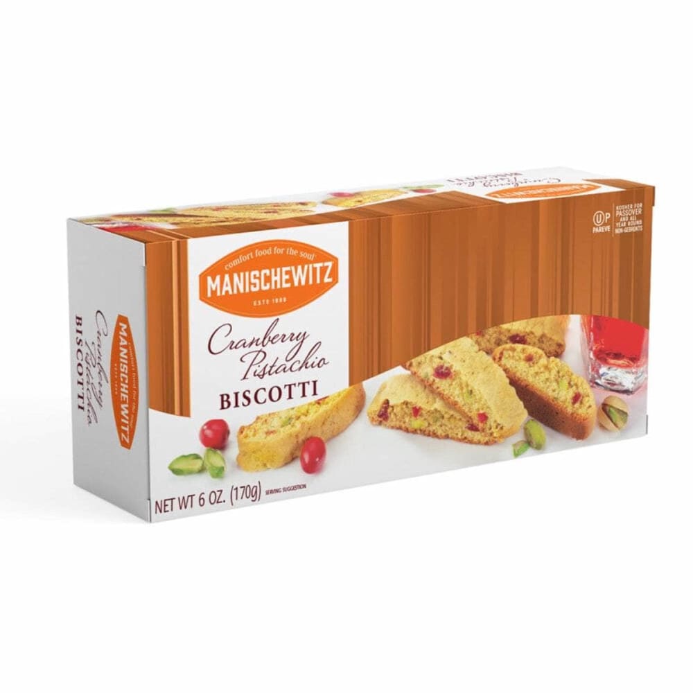 MANISCHEWITZ Manischewitz Biscotti Crnbrr Pistachio, 6 Oz