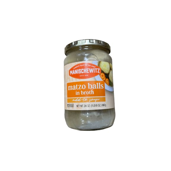 Manischewitz Manischewitz Matzo Balls In Broth, 24 oz