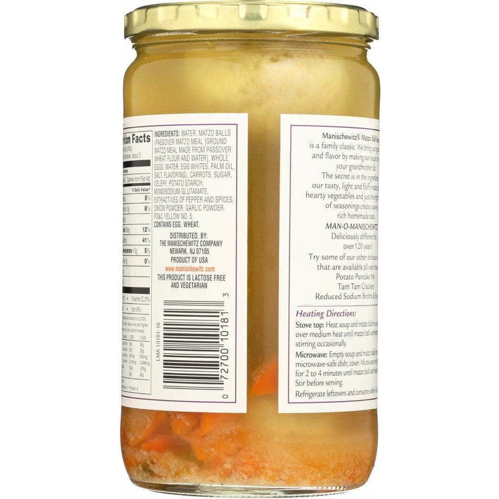 Manischewitz Manischewitz Soup Matzo Ball Jars, 24 oz