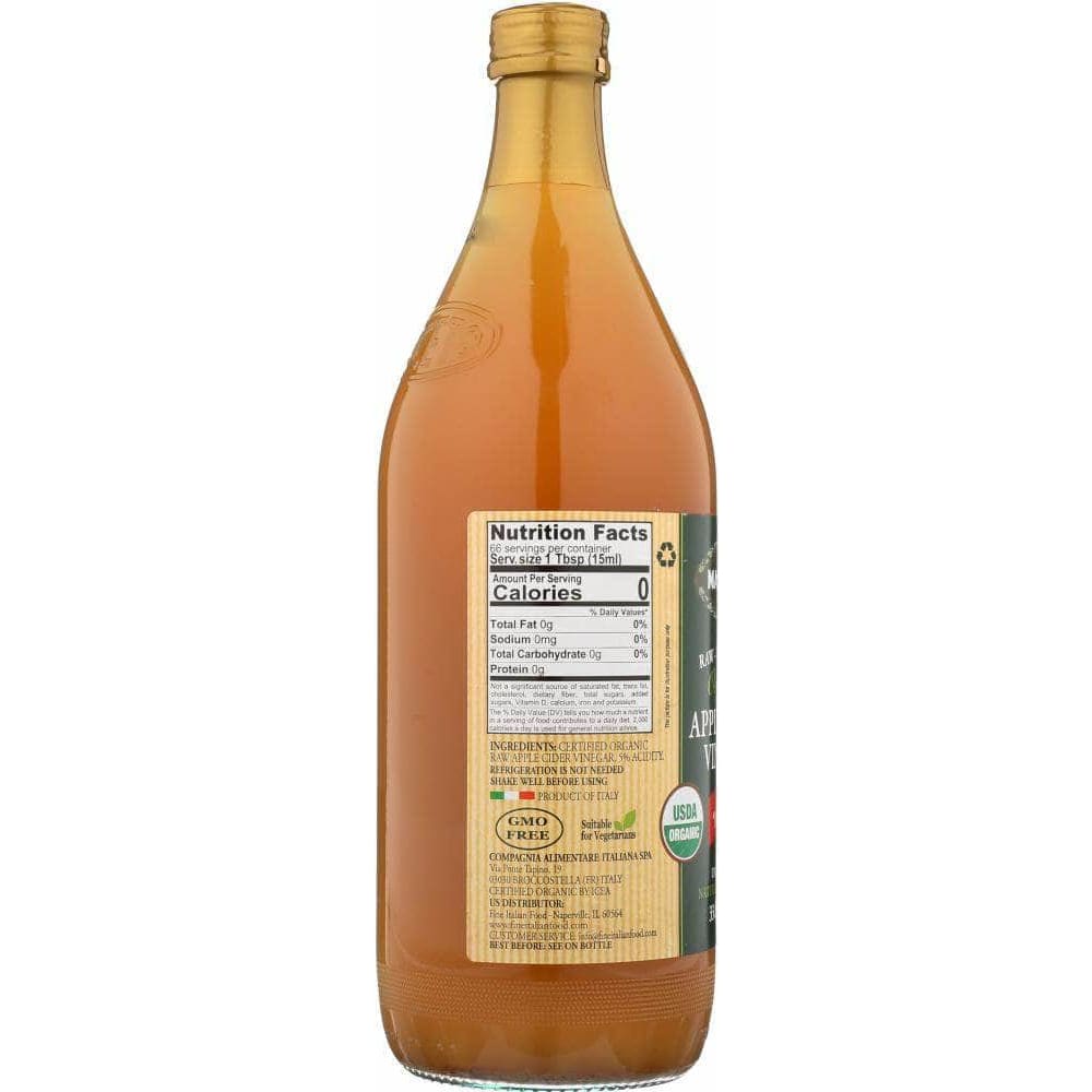 Mantova Mantova Vinegar Apple Cider Organic, 34 oz