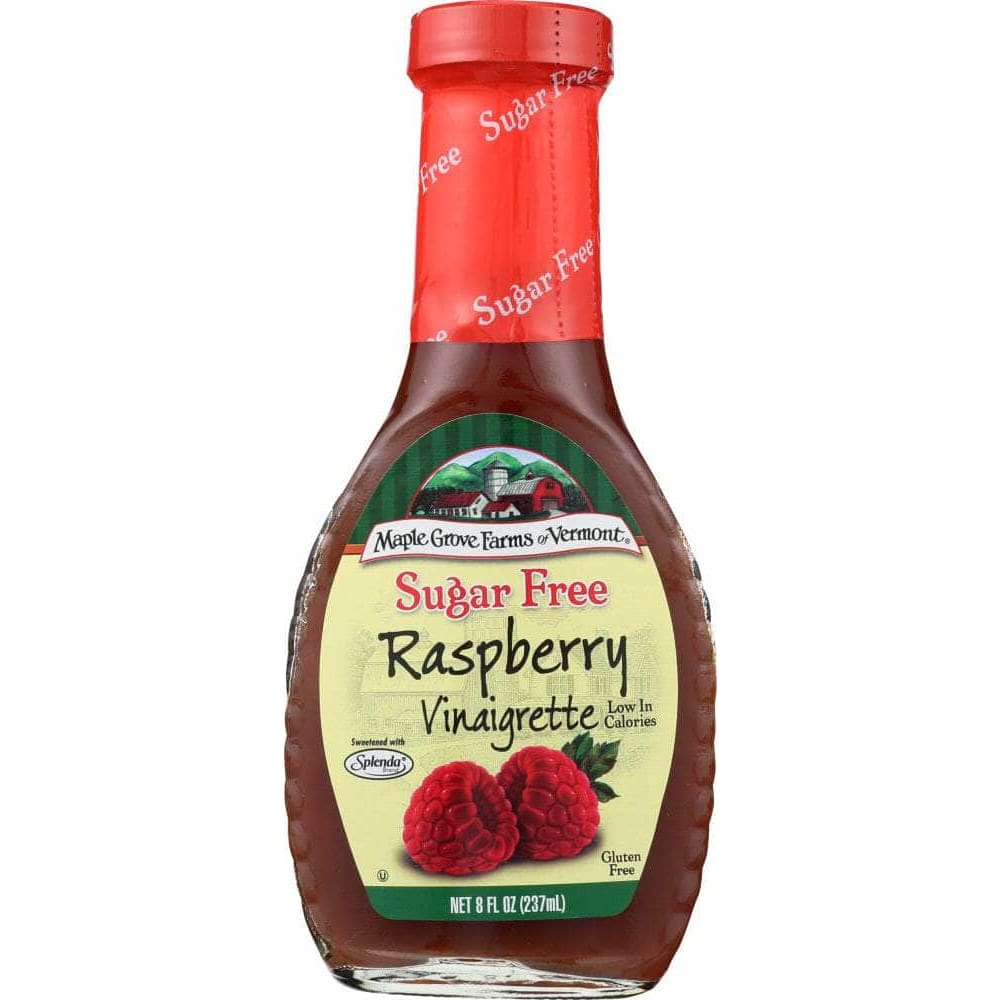 Maple Grove Farms Of Vermont Maple Grove Sugar Free Raspberry Vinaigrette, 8 oz