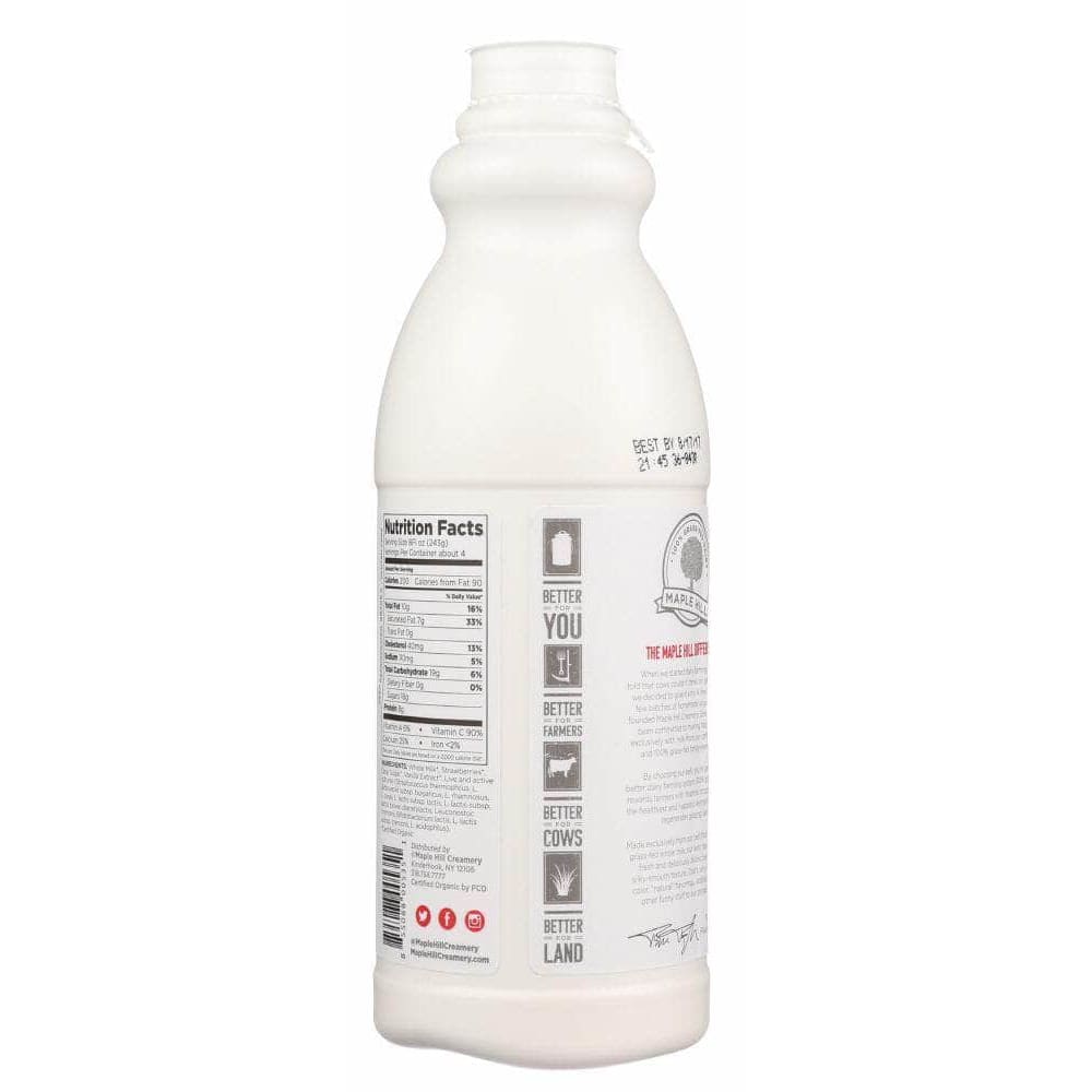 Maple Hill Maple Hill Creamery Strawberry Whole Milk Kefir, 32 oz