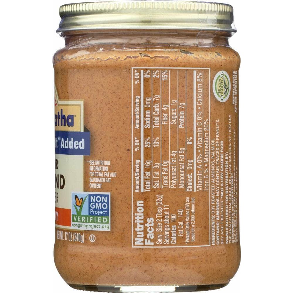 Maranatha Maranatha Almond Butter Creamy No Stir No Salt  12 oz