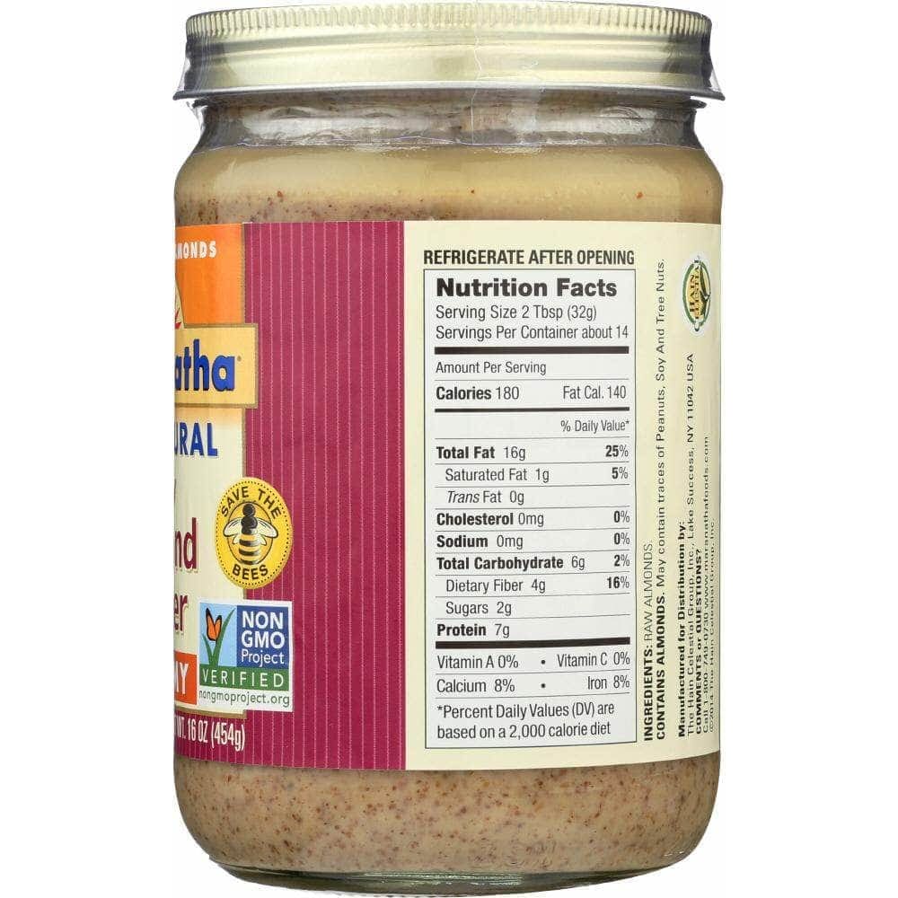 Maranatha Maranatha Natural Raw Almond Butter Creamy, 16 oz