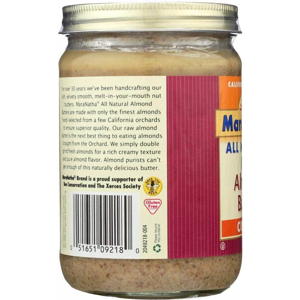 Maranatha Maranatha Natural Raw Almond Butter Creamy, 16 oz