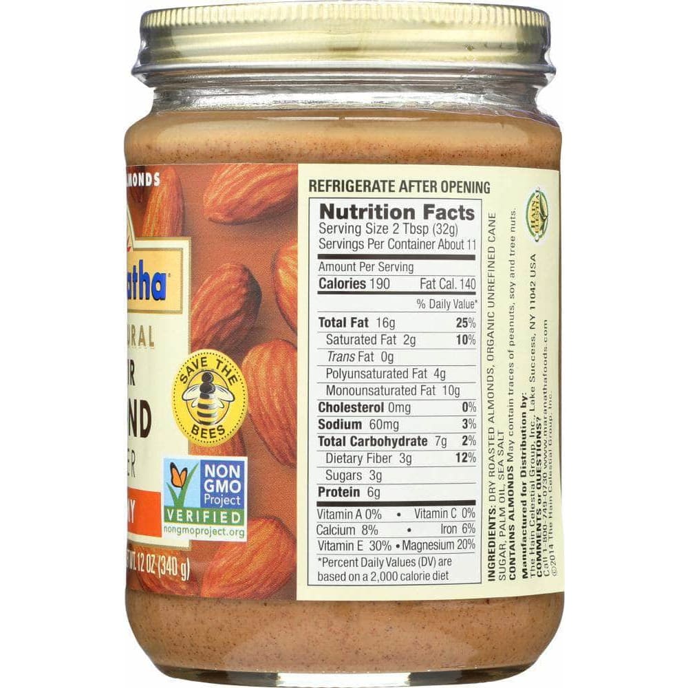 Maranatha Maranatha No Stir Almond Butter Creamy, 12 Oz