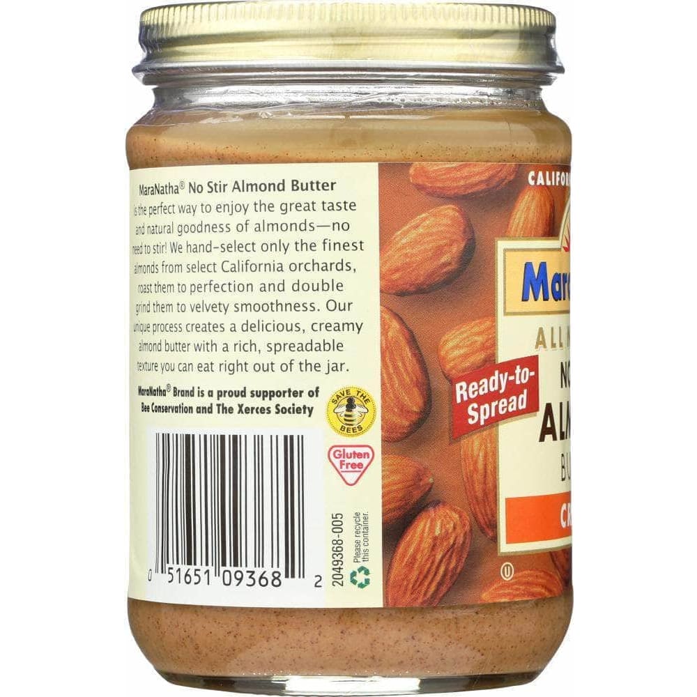 Maranatha Maranatha No Stir Almond Butter Creamy, 12 Oz