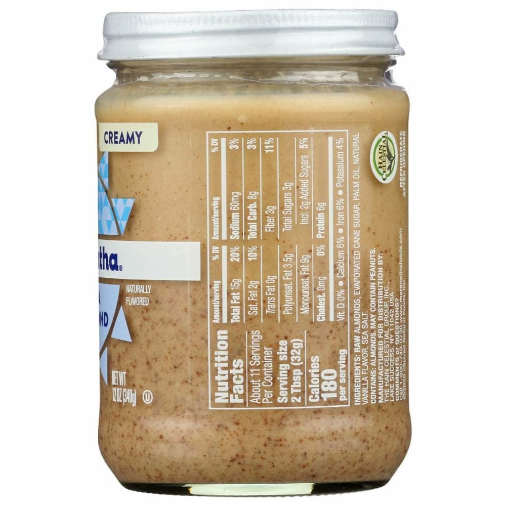 MARANATHA Maranatha Vanilla Raw Almond Butter, 12 Oz