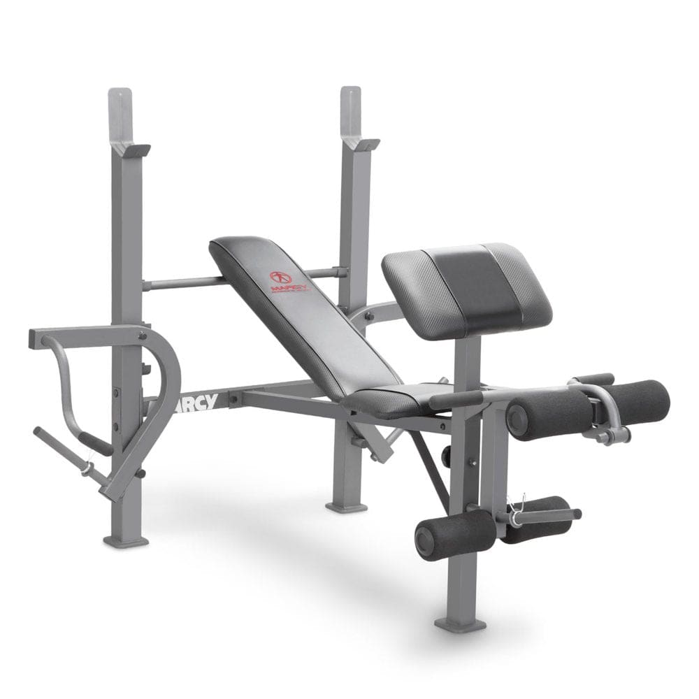 Marcy Diamond Elite Standard Weight Bench Butterfly Attachment & Leg Developer - Fitness Equipment - Marcy