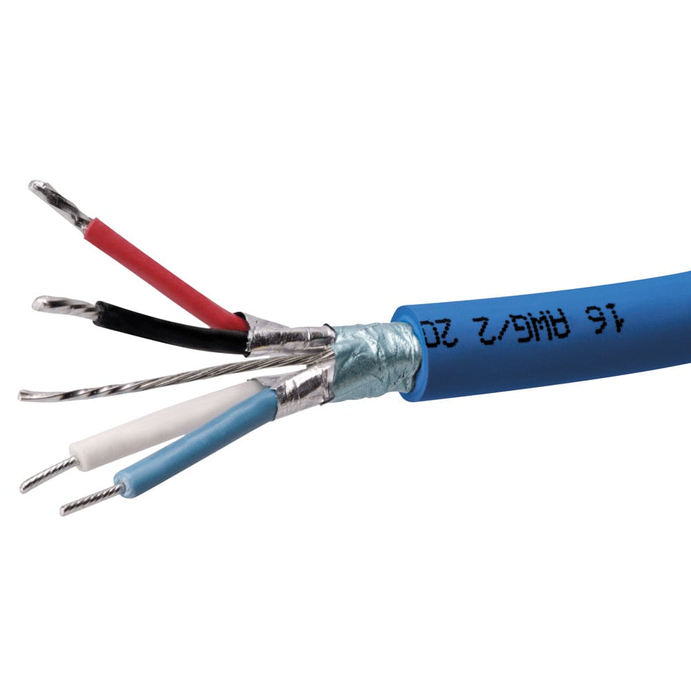 Maretron Mini Bulk Cable - 100 Meter - Blue - Marine Navigation & Instruments | NMEA Cables & Sensors - Maretron