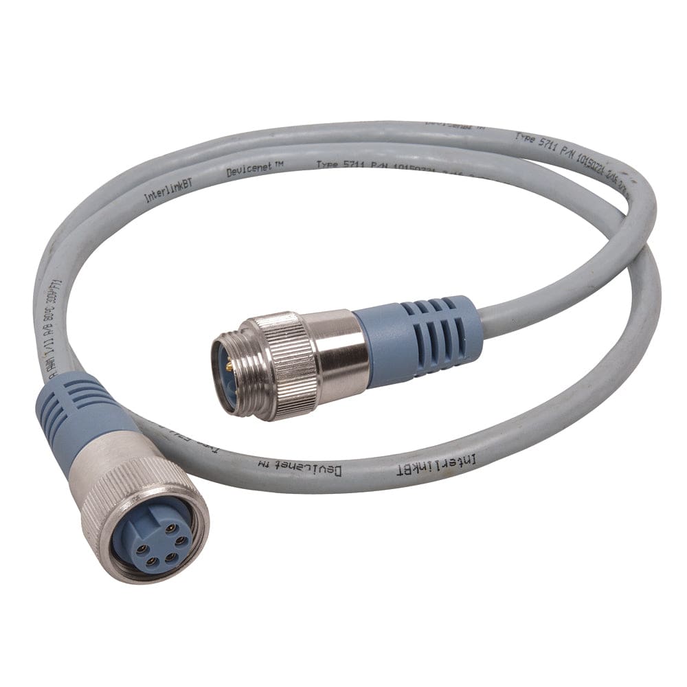 Maretron Mini Double Ended Cordset - Male to Female - 1M - Grey - Marine Navigation & Instruments | NMEA Cables & Sensors - Maretron