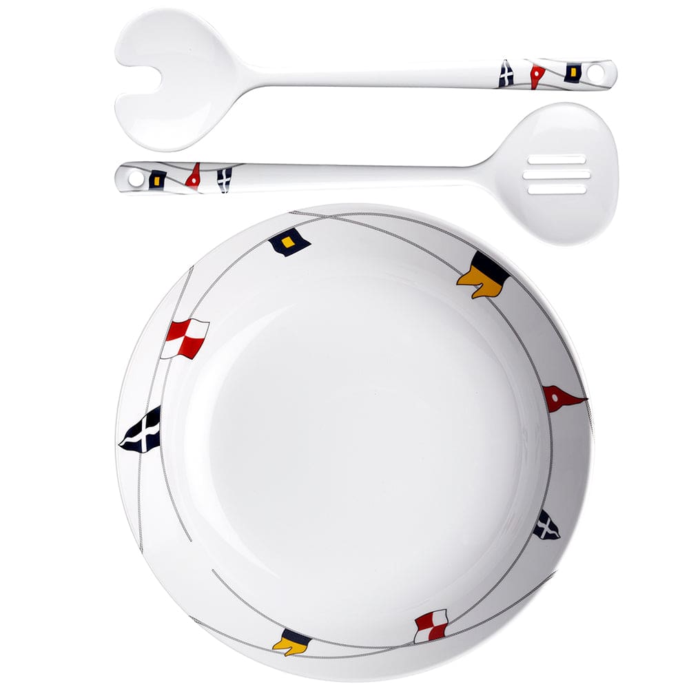 Marine Business Melamine Salad Bowl & Servers - REGATA - Boat Outfitting | Deck / Galley - Marine Business