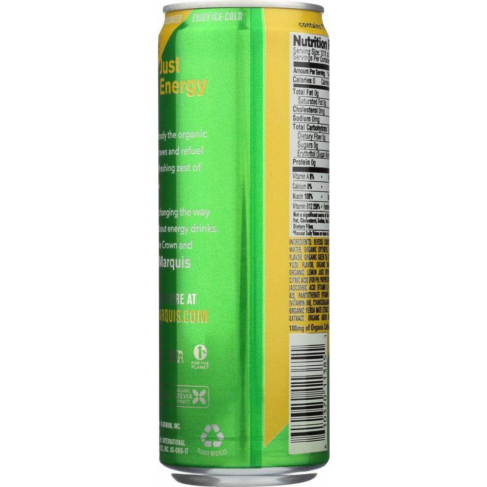 Marquis Marquis Citrus Yuzu Energy Drink, 12 oz