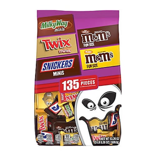 Mars Halloween Candy Variety Bag 135 ct. - Home/Clearance/Clearance Seasonal/ - Mars