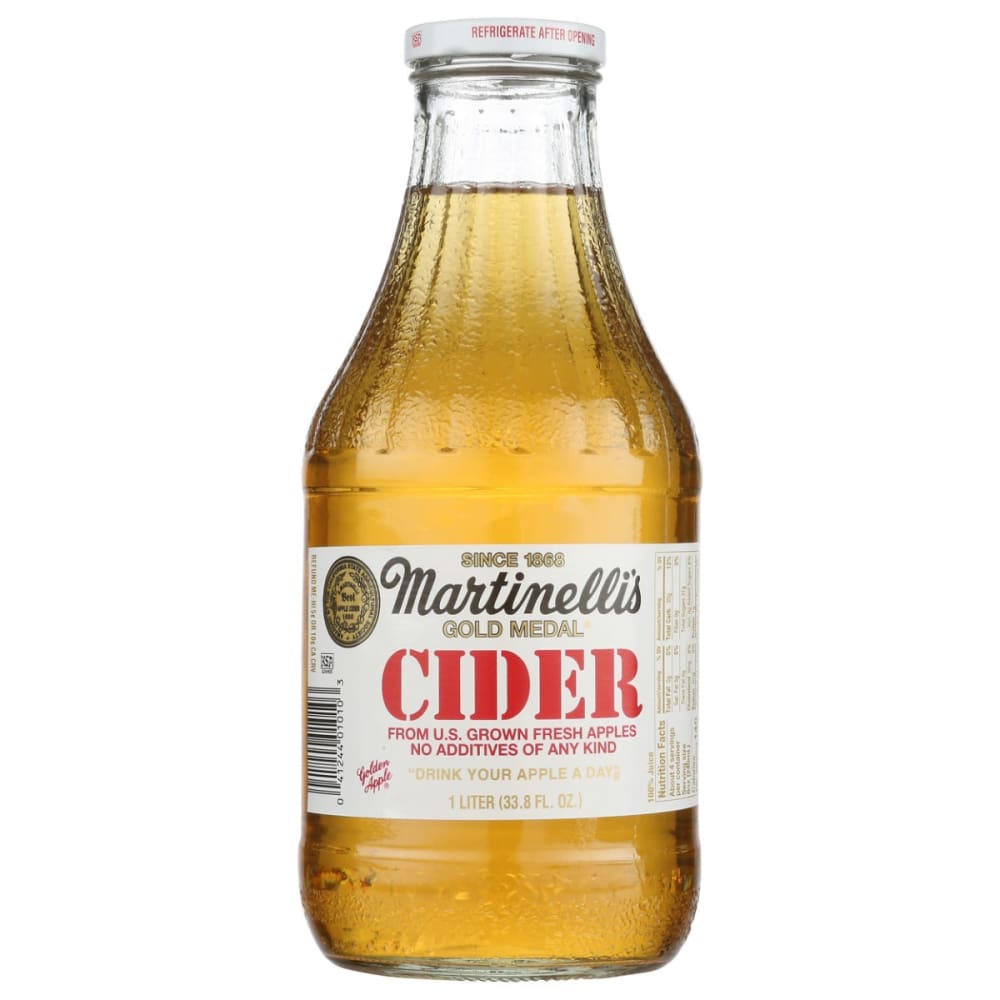 MARTINELLI: Cider 33.8 fo (Pack of 4) - Beverages > Juices - MARTINELLI