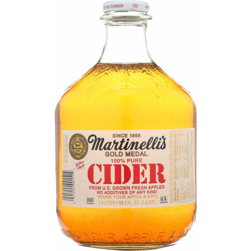 Martinellis Gold Medal Martinelli Gold Medal 100% Pure Cider, 50.7 oz