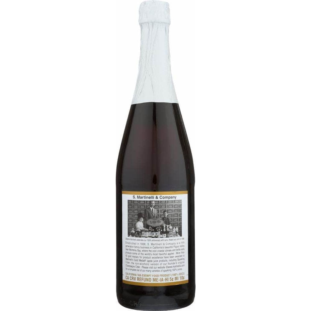 Martinellis Gold Medal Martinelli's Sparkling Juice Apple-Grape, 25.4 oz