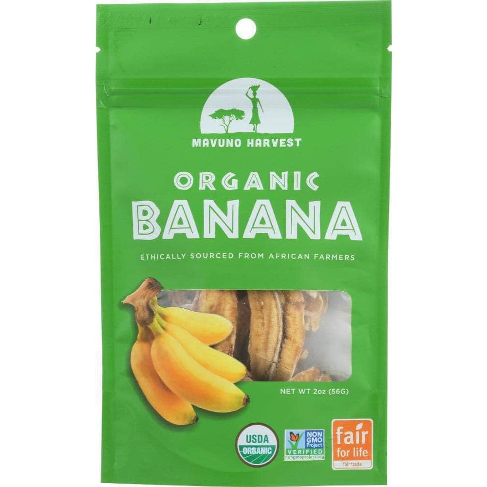 Mavuno Harvest Mavuno Harvest Dried Fruit Organic Banana, 2 oz