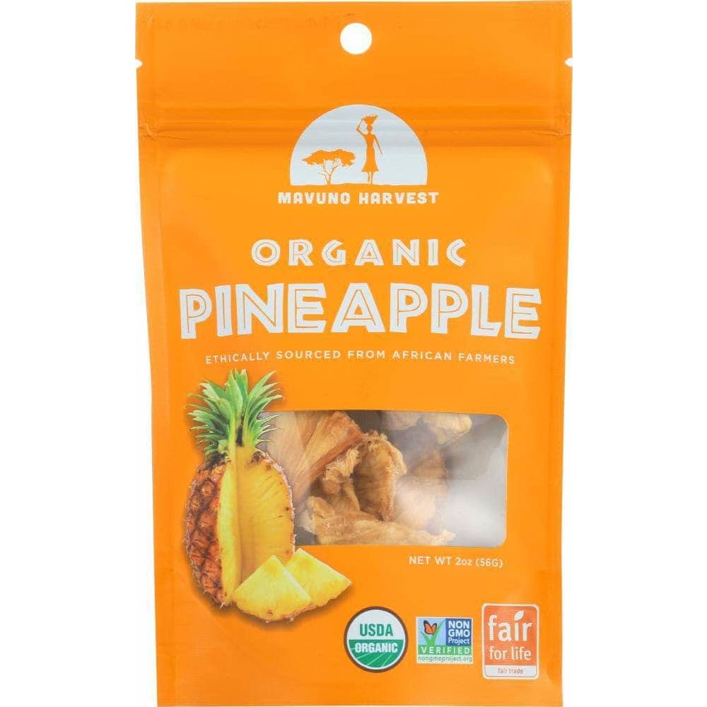 Mavuno Harvest Mavuno Harvest Dried Fruit Organic Pineapple, 2 oz