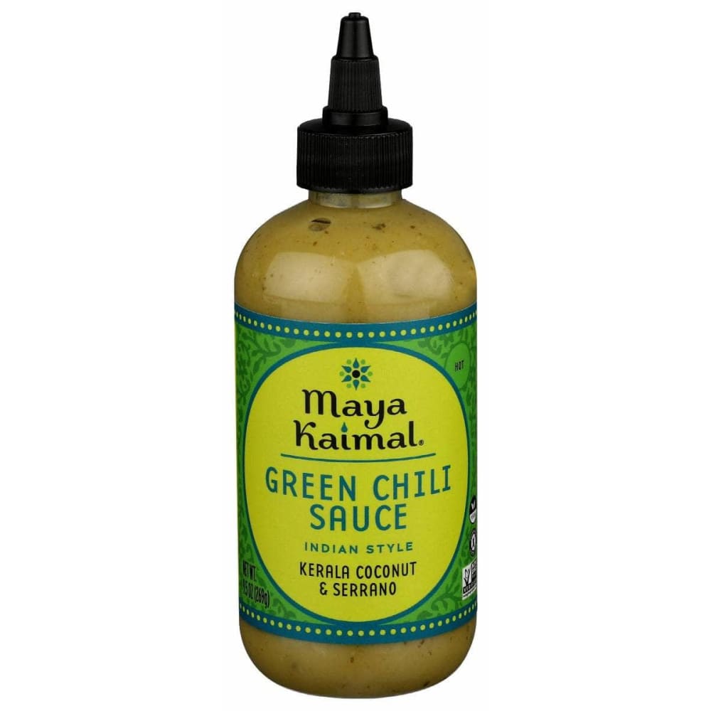 MAYA KAIMAL Maya Kaimal Sauce Green Chili, 9.5 Oz