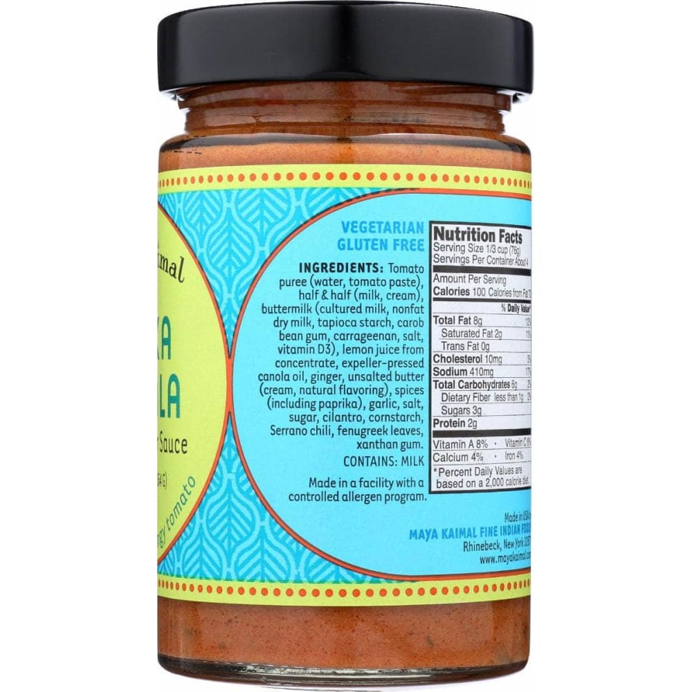 MAYA KAIMAL Maya Kaimal Sauce Smmr Tikka Masala, 12.5 Oz