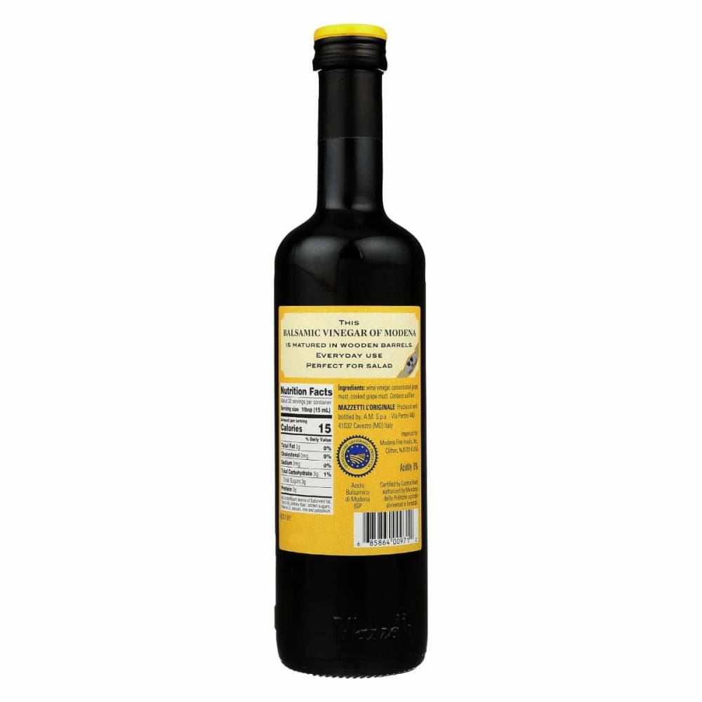 MAZZETTI Mazzetti Vinegar Balsamic 2 Leaf, 16.9 Oz