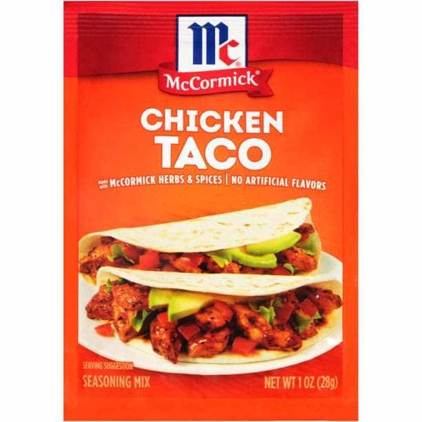 MC CORMICK MC CORMICK Chicken Taco Seasoning Mix, 1 oz