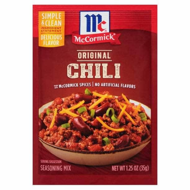 MC CORMICK MC CORMICK Chili Seasoning Mix, 1.25 oz