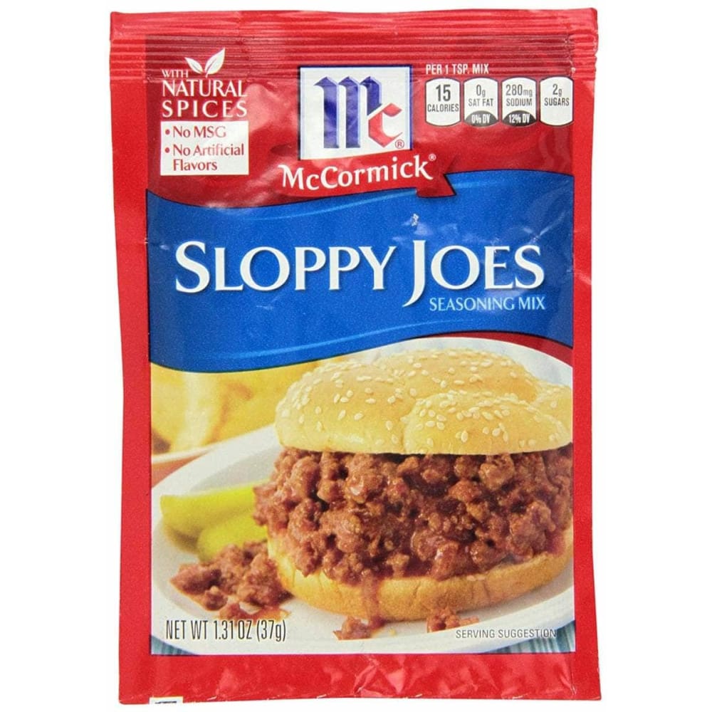 MC CORMICK MC CORMICK Seasoning Sloppy Joe, 1.31 oz