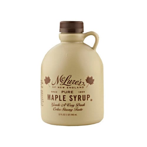 McLures Very Dark Maple Syrup 32oz (Case of 12) - Baking/Sugar & Sweeteners - McLures