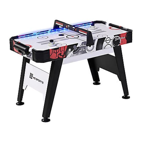 MD Sports 48 Light Up Air Hockey Table with Electronic Scoring - Home/WOW Deals/Home Deals/ - MD Sports