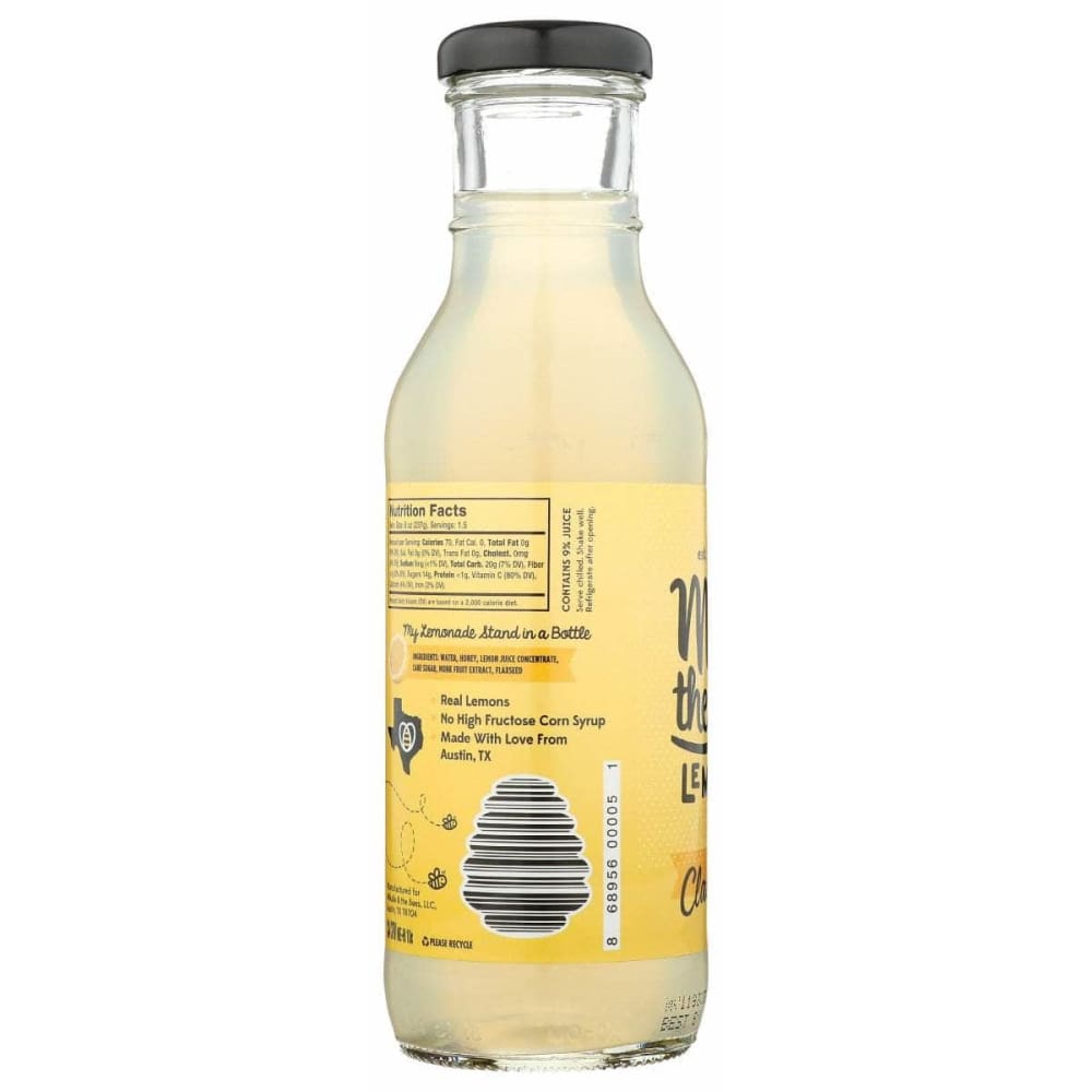 ME AND THE BEES Grocery > Beverages > Juices ME AND THE BEES: Lemonade Classic, 12 fo