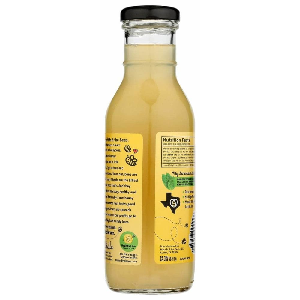 ME AND THE BEES Grocery > Beverages > Juices ME AND THE BEES: Lemonade With Mint, 12 fo
