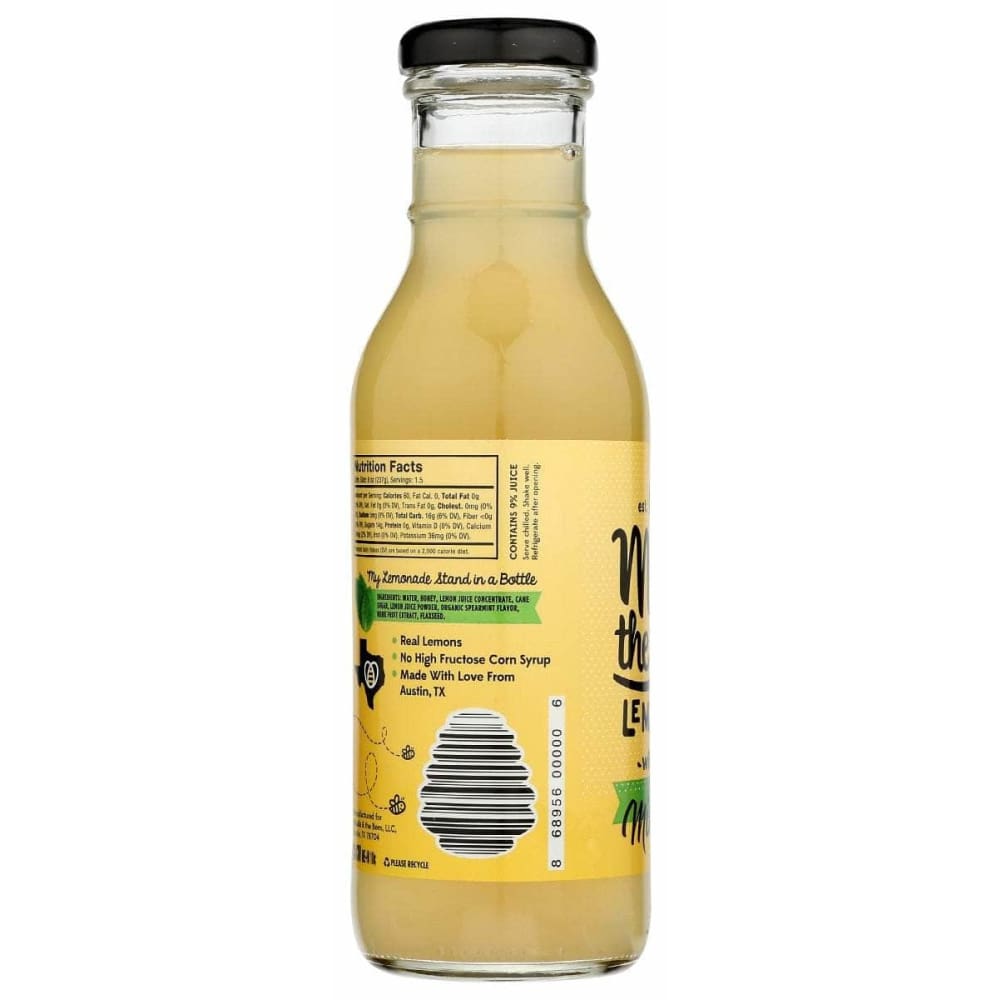 ME AND THE BEES Grocery > Beverages > Juices ME AND THE BEES: Lemonade With Mint, 12 fo