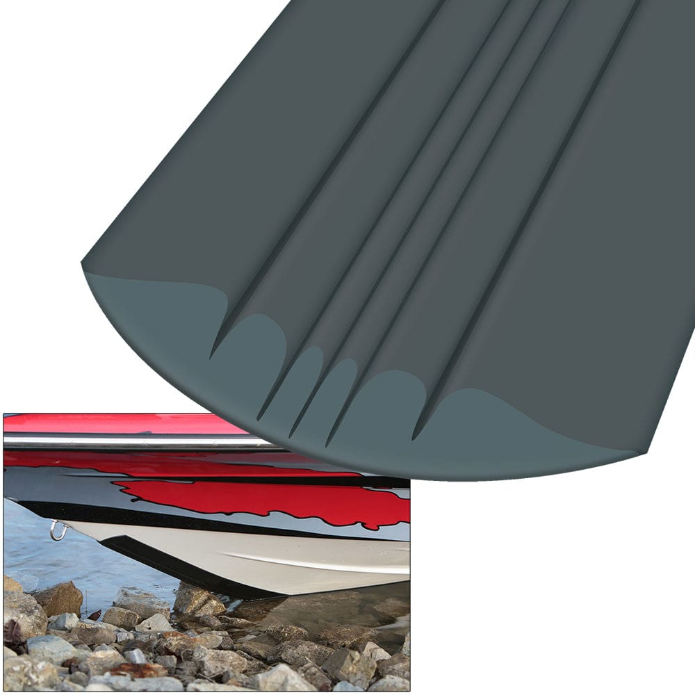 Megaware KeelGuard® - 9’ - Charcoal - Boat Outfitting | Hull Protection - Megaware
