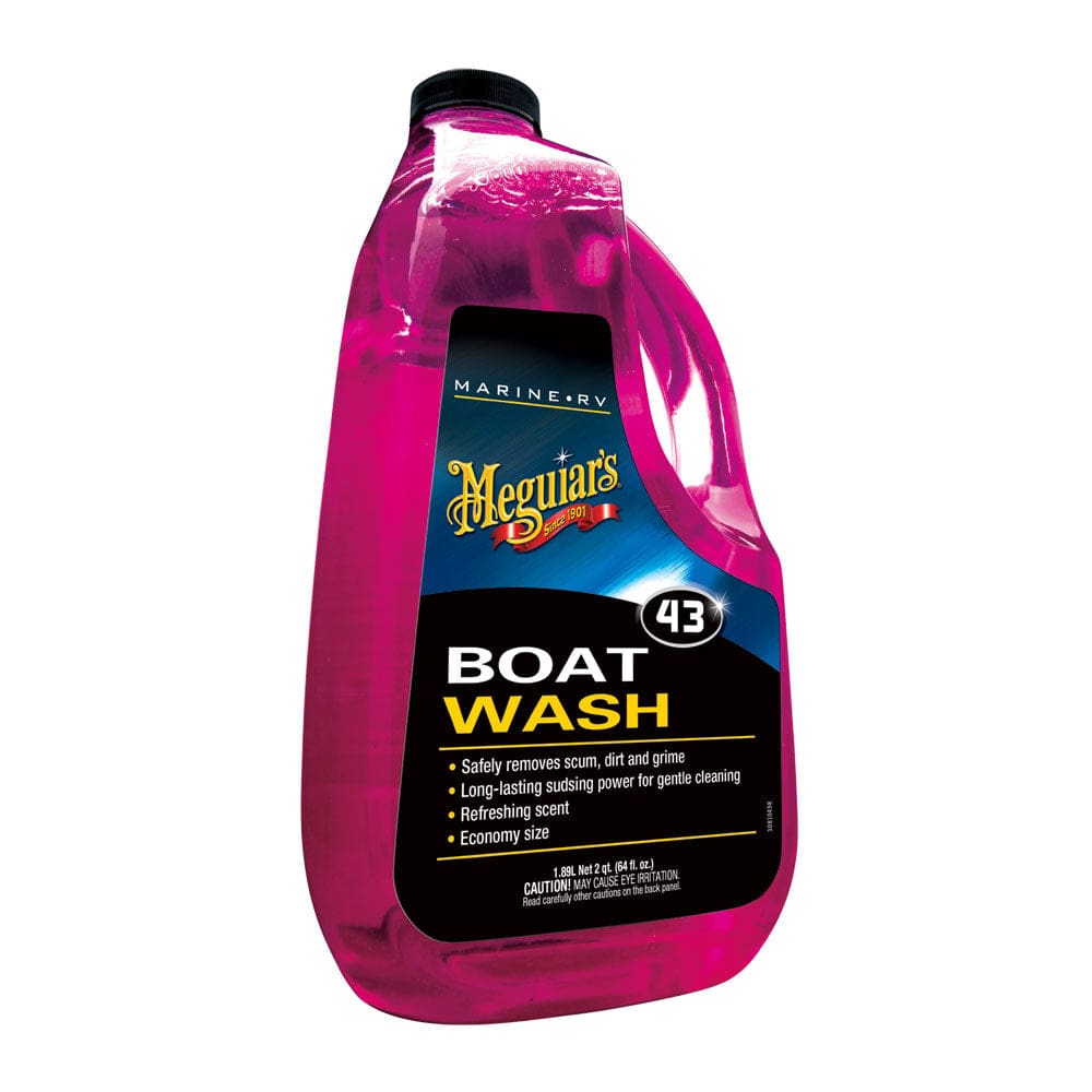 Meguiar’s #43 Marine Boat Soap - 64oz (Pack of 2) - Boat Outfitting | Cleaning - Meguiar’s