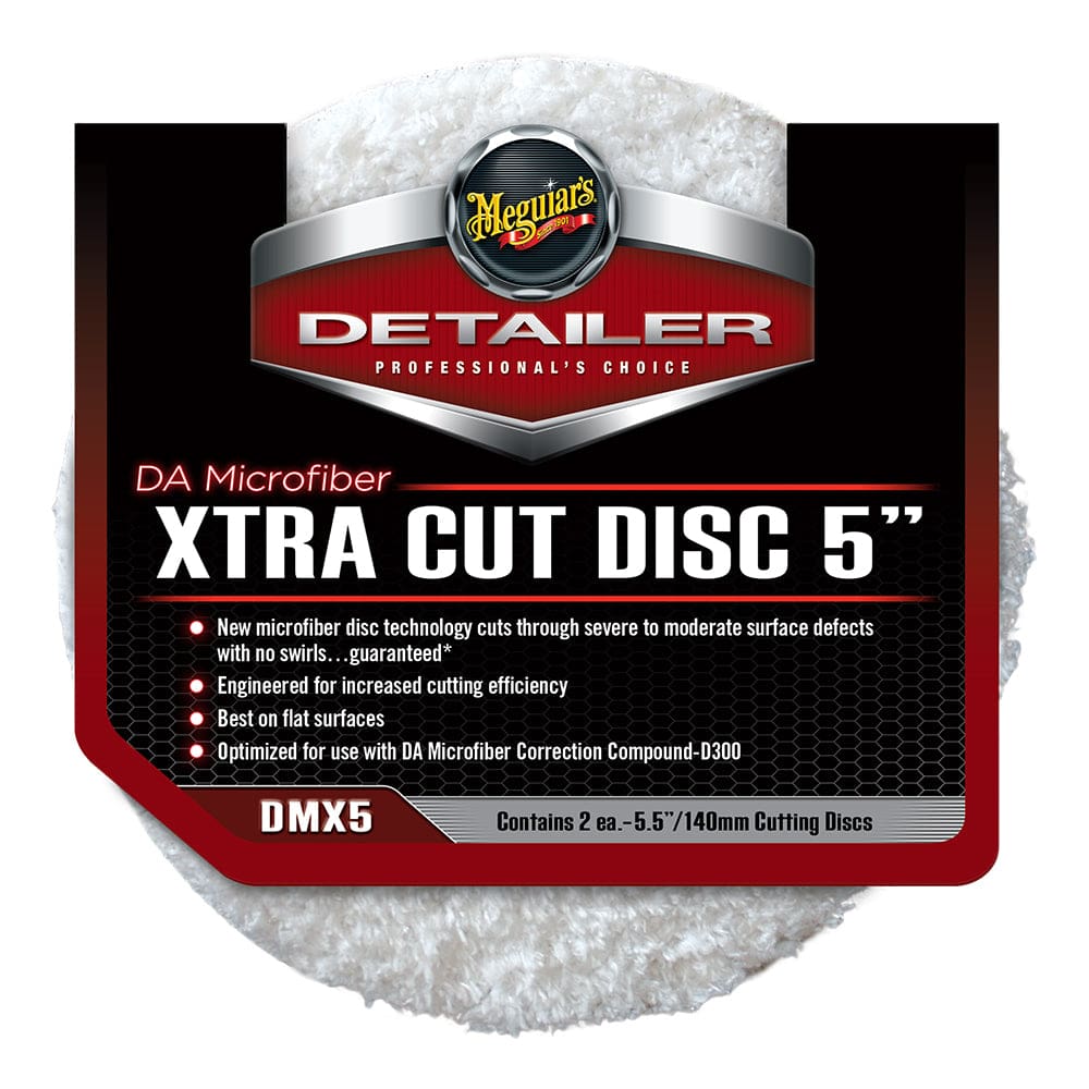 Meguiar’s DA Microfiber Xtra Cut Disc - 5 - Boat Outfitting | Cleaning - Meguiar’s