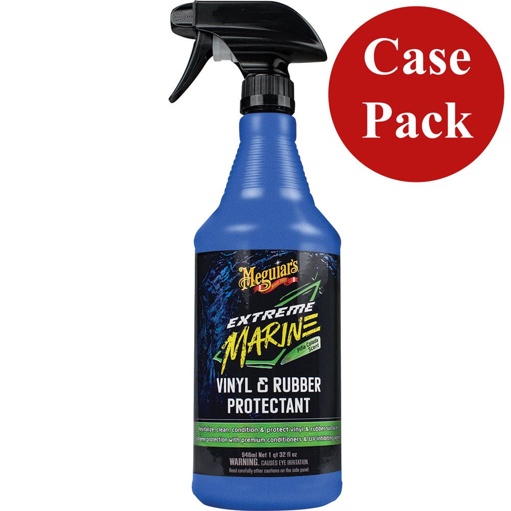 Meguiar’s Extreme Marine - Vinyl & Rubber Protectant - *Case of 6* - Boat Outfitting | Cleaning - Meguiar’s