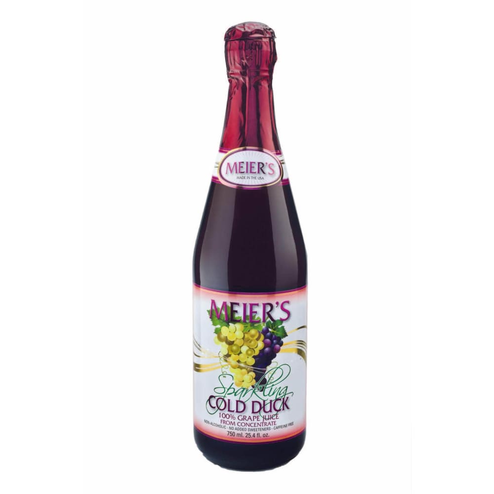 Meiers Meiers Sparkling Cold Duck Grape Juice, 25.4 oz