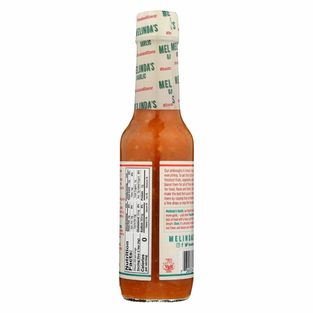 MELINDAS Melindas Sauce Hot Garlic, 5 Oz