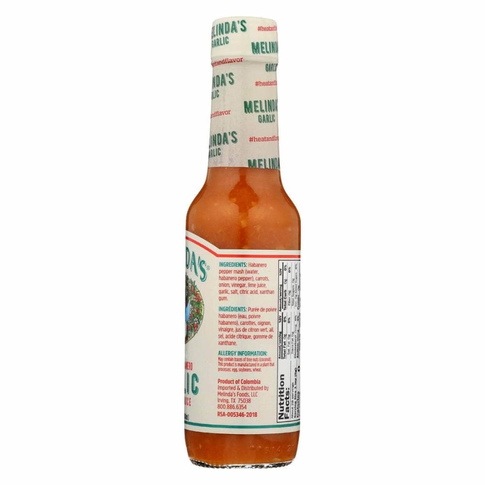 MELINDAS Melindas Sauce Hot Garlic, 5 Oz