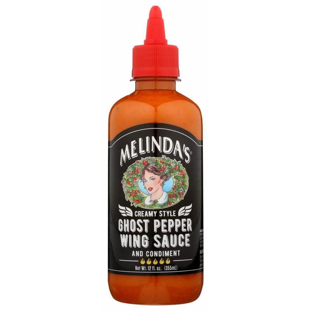 Melindas Melindas Sauce Wing Ghost Pepper Cream, 12 oz