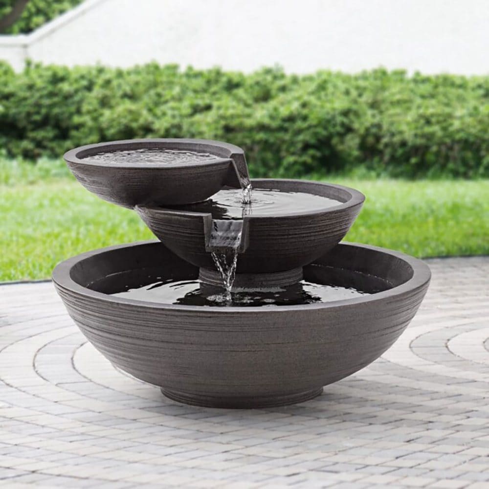 Member’s Mark 3-Tier Concrete Fountain - Outdoor Decorative Accents - ShelHealth