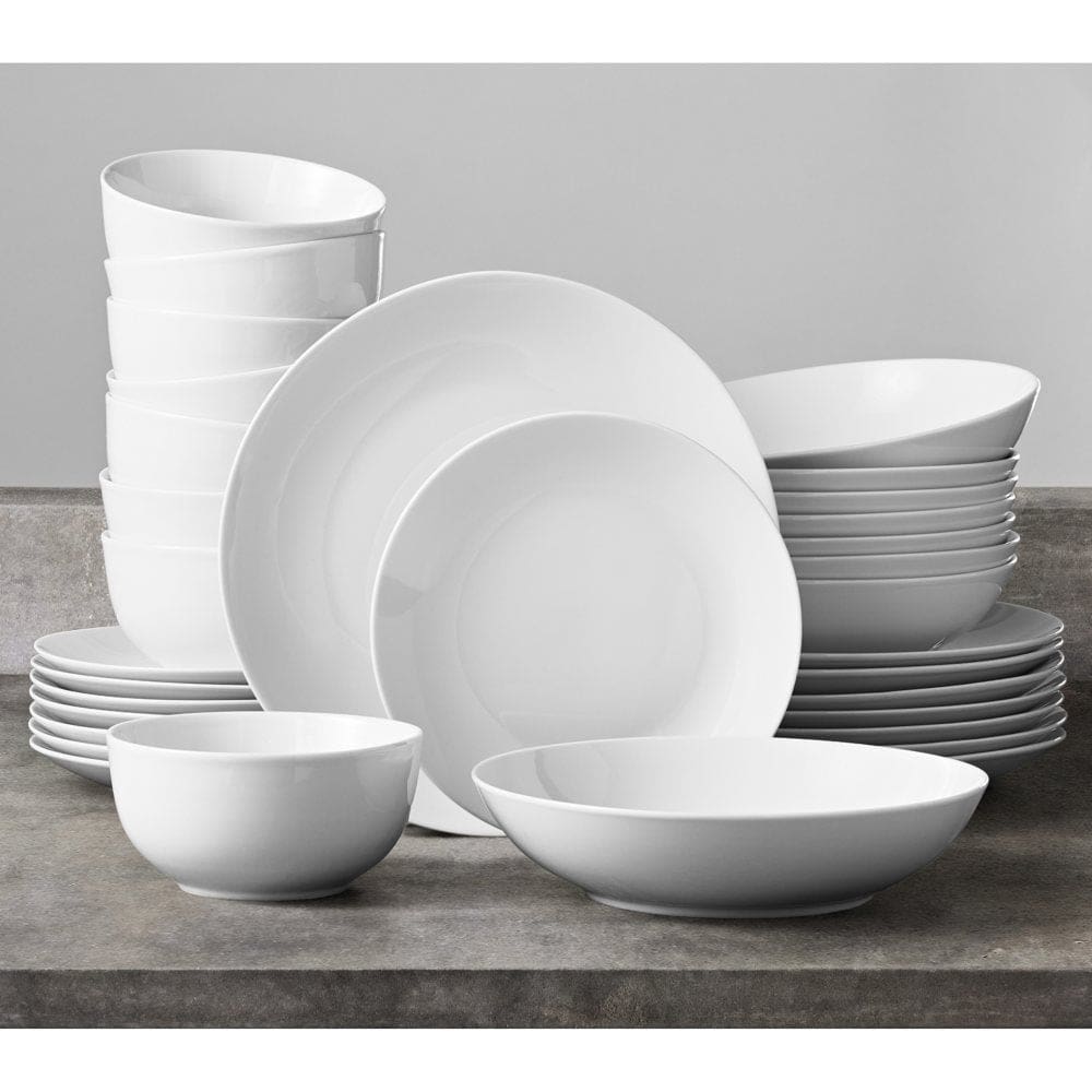 Member’s Mark 32-Piece Porcelain Dinnerware Set - Tabletop - Member’s