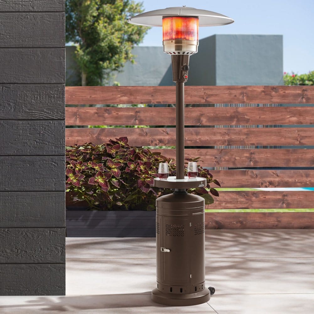 Member’s Mark Bronze Patio Heater with LED Table - Fire Pits & Outdoor Heaters - Member’s