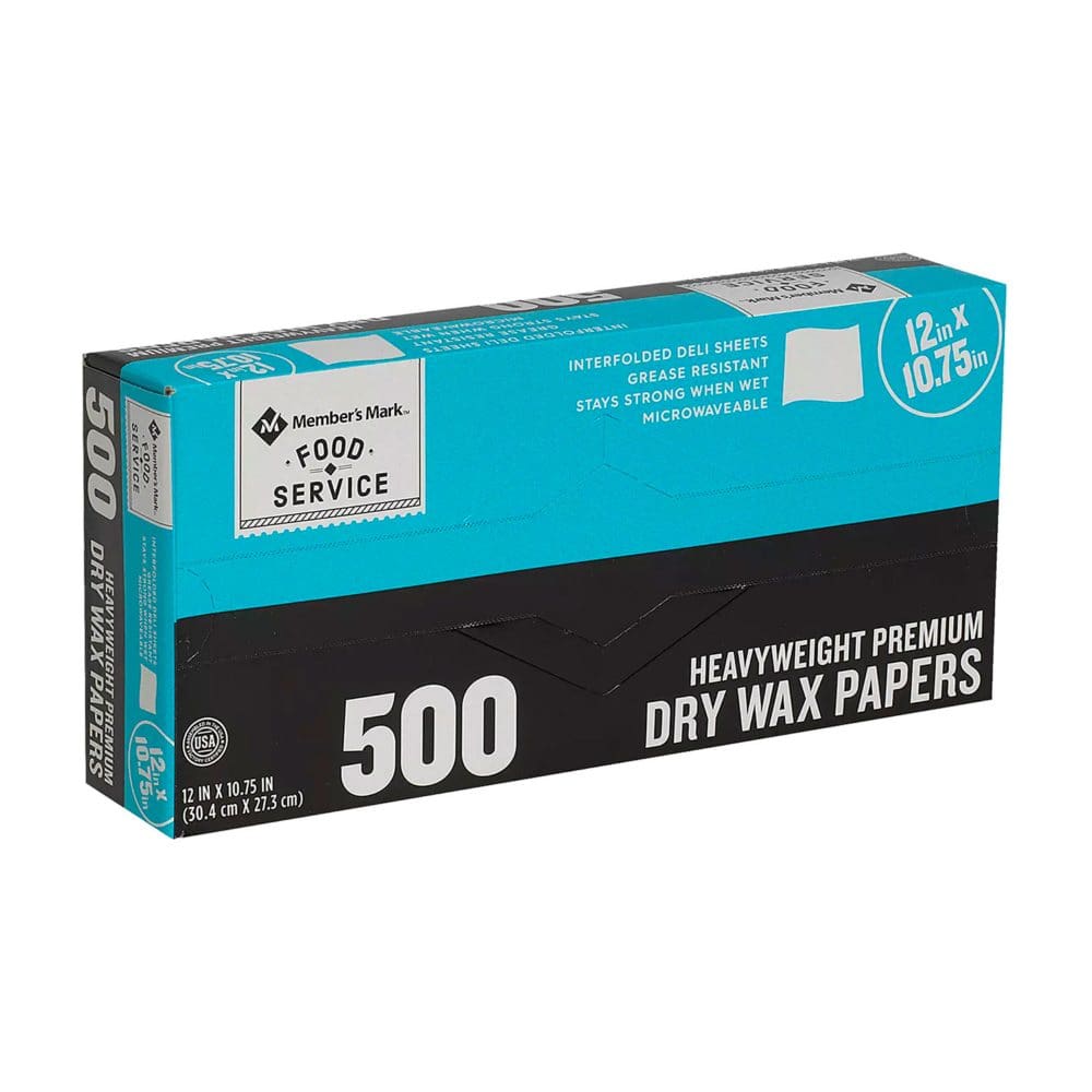 Member’s Mark Heavyweight Wax Papers (12 X 10.75 500 ct.) - Paper & Plastic - Member’s Mark