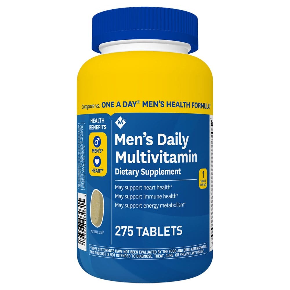 Member’s Mark Men’s Daily Multivitamin (275 ct.) - Multivitamins - Member’s Mark