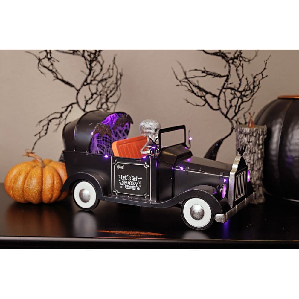 Member’s Mark Pre-Lit Spooky Halloween Car - Halloween Indoor Decor - ShelHealth