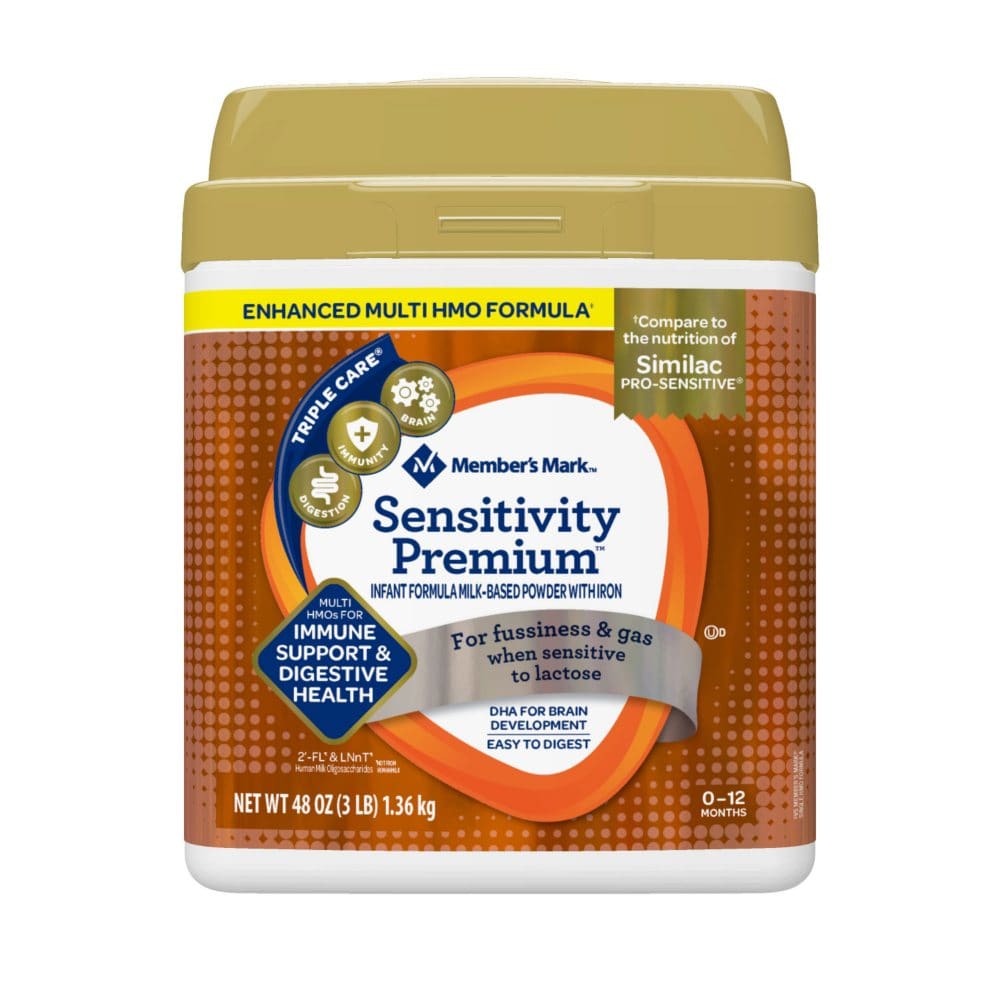 Member’s Mark Sensitivity Premium Baby Formula - Baby Feeding Productsâ€‹ - Member’s