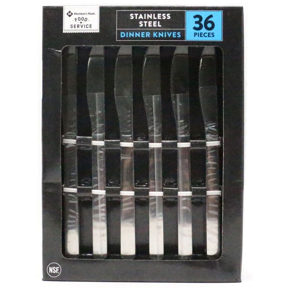 Member’s Mark Stainless Steel Dinner Knife Set (36 ct.) - Flatware & Serveware - Member’s